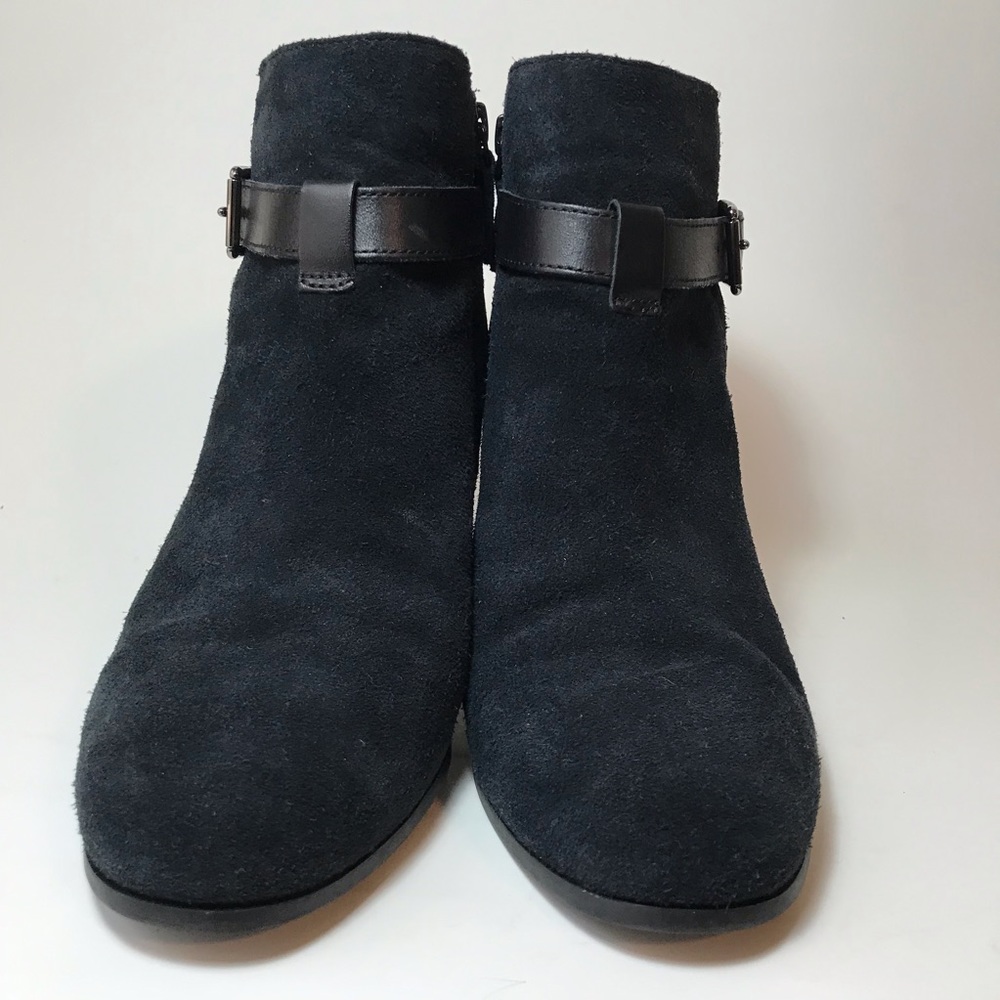 NWT Cole Haan Suede Ankle Boots with Heel-Size 8.5 - Picture 7 of 8